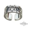 Personalized Hebrew name ring, handmade in Israel