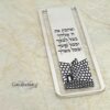 Personalized Kotel bookmark, made in Israel