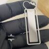 Sterling Silver Heart Bookmark: Hebrew/English Engraving, Judaica Gift - handmade in Israel