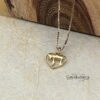 14K Gold Mini Heart Chai Necklace - Bat Mitzvah Gift, Hebrew Pendant - Dainty Judaica Jewelry - handmade in Israel