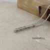 Custom Hebrew Bar Necklace for Men, Sterling Silver Vertical Name Pendant - handmade in Israel