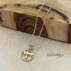 10mm Chai pendant, handmade in Israel
