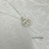 10mm Chai pendant, handmade in Israel