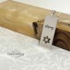Engraved Sterling Silver Star of David Necklace: Hebrew Name Pendant, Judaica Gift - handmade in Israel