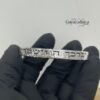 Personalized Hebrew Name Sterling Silver Cuff Bracelet - Judaica Jewelry - handmade in Israel