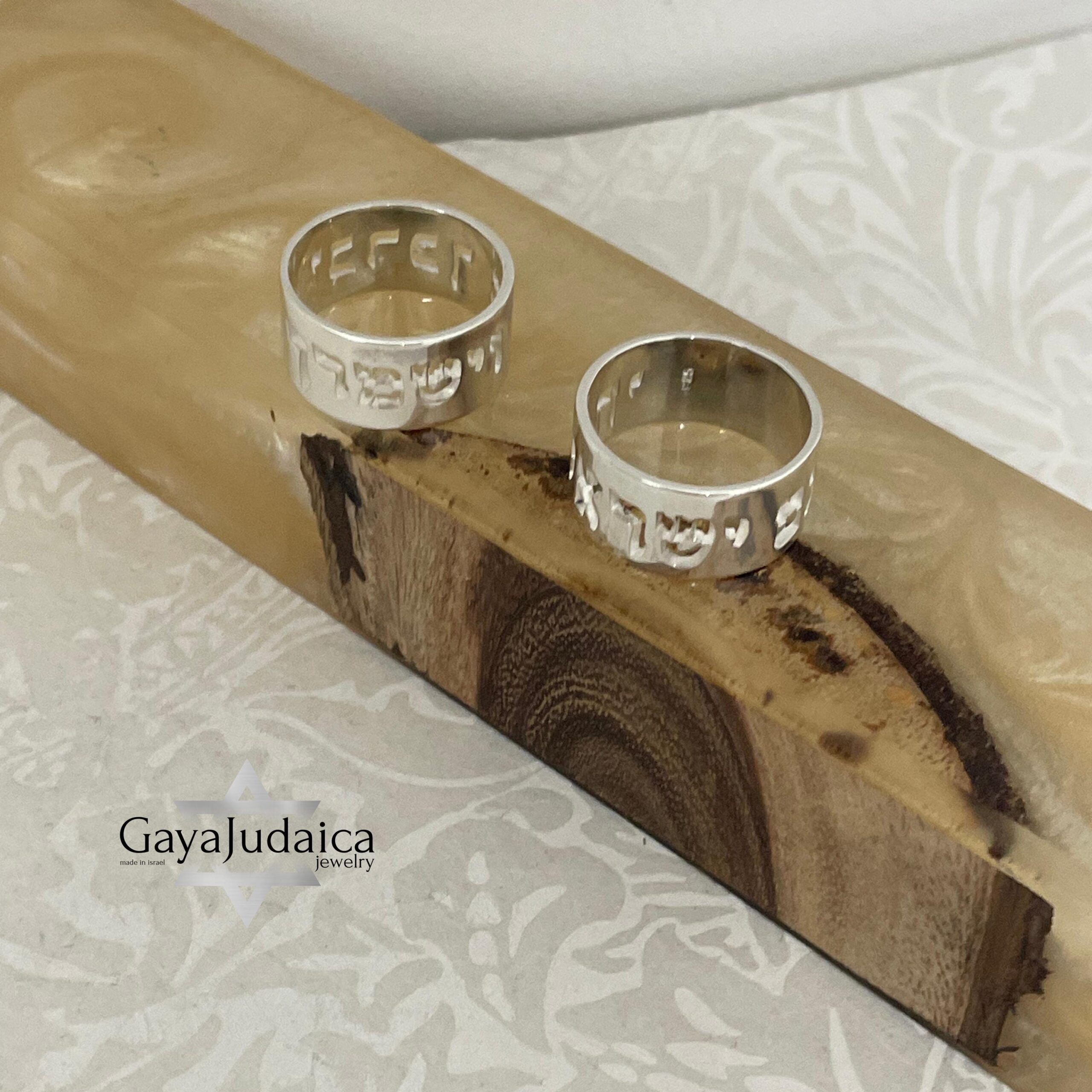 Custom Hebrew Name Ring, 925 Sterling Silver or 24K Gold Plated, Jewish Jewelry Custom Hebrew Name Ring, 925 Sterling Silver or 24K Gold Plated, Jewish Jewelry