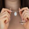 Engraved Bible verse pendant, handmade in Israel