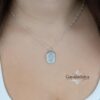 Engraved Bible verse pendant, handmade in Israel