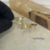 Personalized Mom Bangle with Engraved Hebrew Names - Sterling Silver, Gold Plated - handmade in Israel