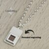 Custom Nano Bible (Tanakh) Necklace - Sterling Silver. - handmade in Israel
