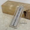 Sterling Silver Bookmark, Hebrew or English Engraving, Crown Design Handmade in Israel - handmade in Israel