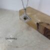 Nano Tanakh Bible Necklace with Zircons | Handmade Jewish Jewelry | Israel Gift - handmade in Israel