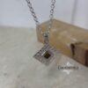 Nano Tanakh Bible Necklace with Zircons | Handmade Jewish Jewelry | Israel Gift - handmade in Israel