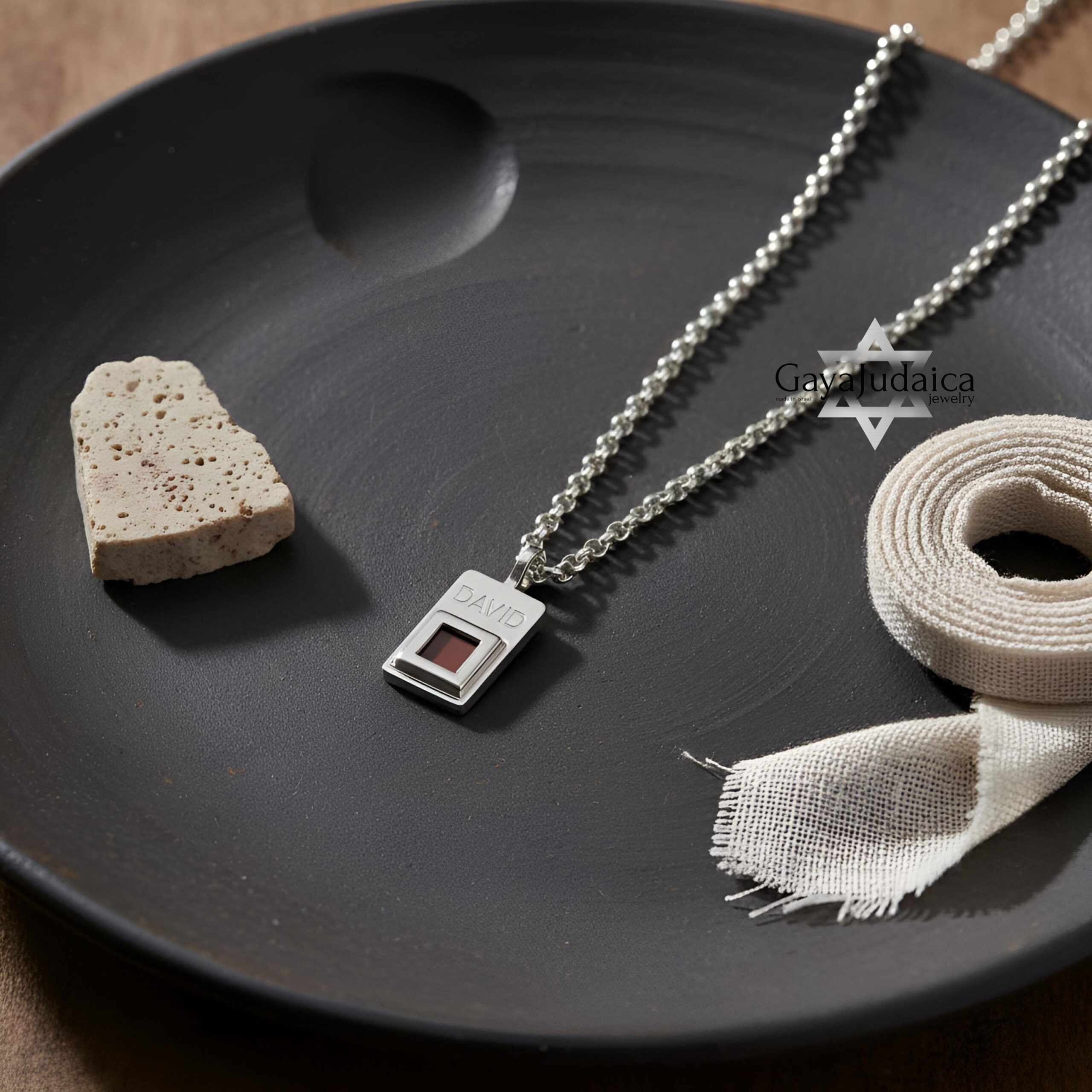 Custom Nano Bible (Tanakh) Necklace, Sterling Silver. Custom Nano Bible (Tanakh) Necklace, Sterling Silver.