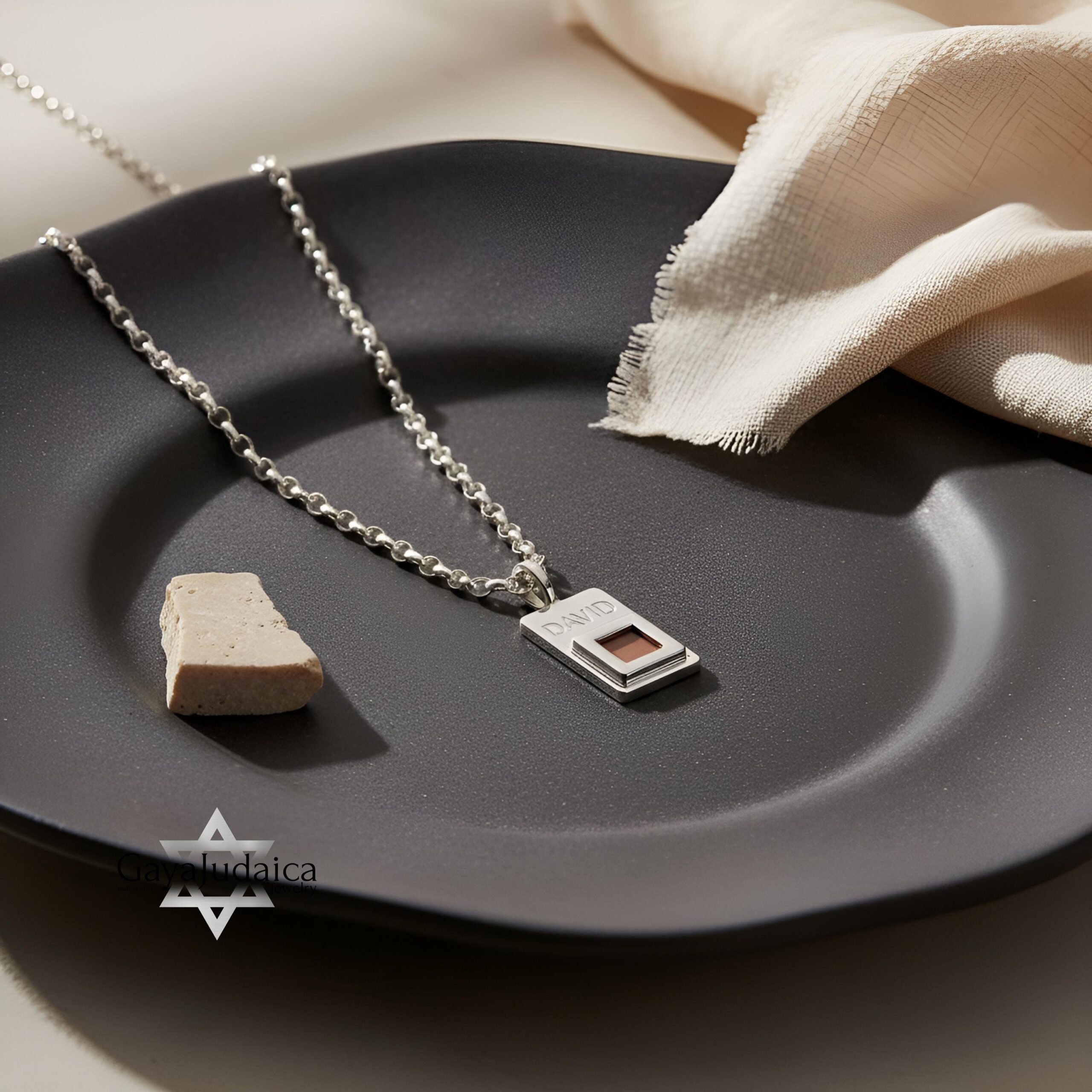 Custom Nano Bible (Tanakh) Necklace, Sterling Silver. Custom Nano Bible (Tanakh) Necklace, Sterling Silver.