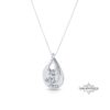 Hebrew Name Teardrop Necklace: Sterling Silver Personalized Mom Jewelry- Mother's Day gifts - handmade in Israel