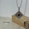 Nano Tanakh Bible Necklace with Zircons | Handmade Jewish Jewelry | Israel Gift - handmade in Israel