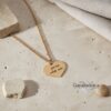 Personalized Heart Pendant: Sterling Silver Judaica Necklace, Gift from Israel- Mother's Day gifts - handmade in Israel