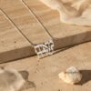 Personalized two name Hebrew nameplate, handmade in Israel