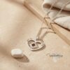 Nano Bible / New Testament Heart Necklace - Eshet Chayil Jewelry -gift for her - handmade in Israel