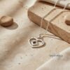 Nano Bible / New Testament Heart Necklace - Eshet Chayil Jewelry -gift for her - handmade in Israel