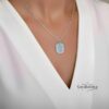 Engraved Bible verse pendant, handmade in Israel