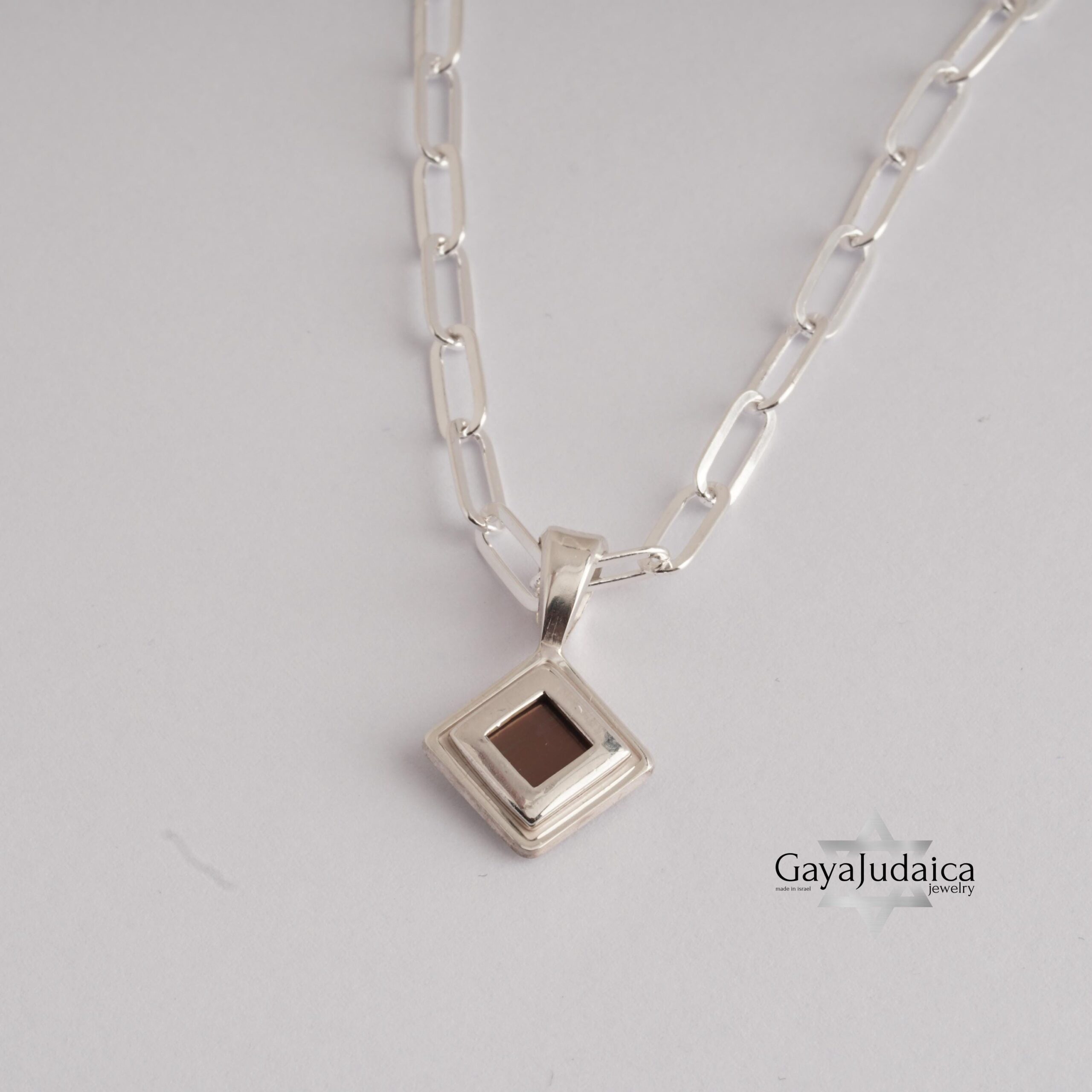 Nano Bible Necklace, Tanakh Pendant on Paperclip Chain, Sterling Silver or Gold Plated Nano Bible Necklace, Tanakh Pendant on Paperclip Chain, Sterling Silver or Gold Plated