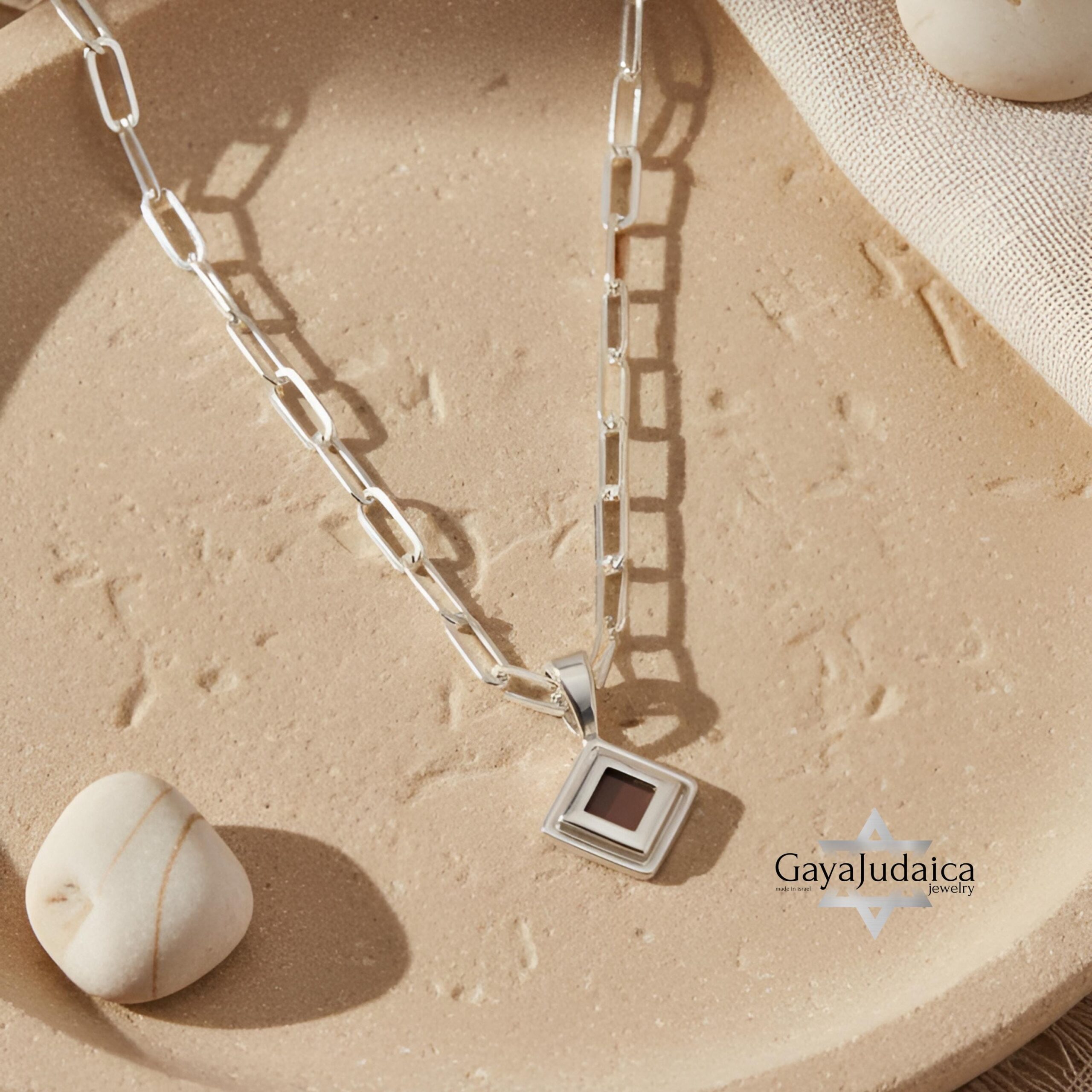 Nano Bible Necklace, Tanakh Pendant on Paperclip Chain, Sterling Silver or Gold Plated Nano Bible Necklace, Tanakh Pendant on Paperclip Chain, Sterling Silver or Gold Plated