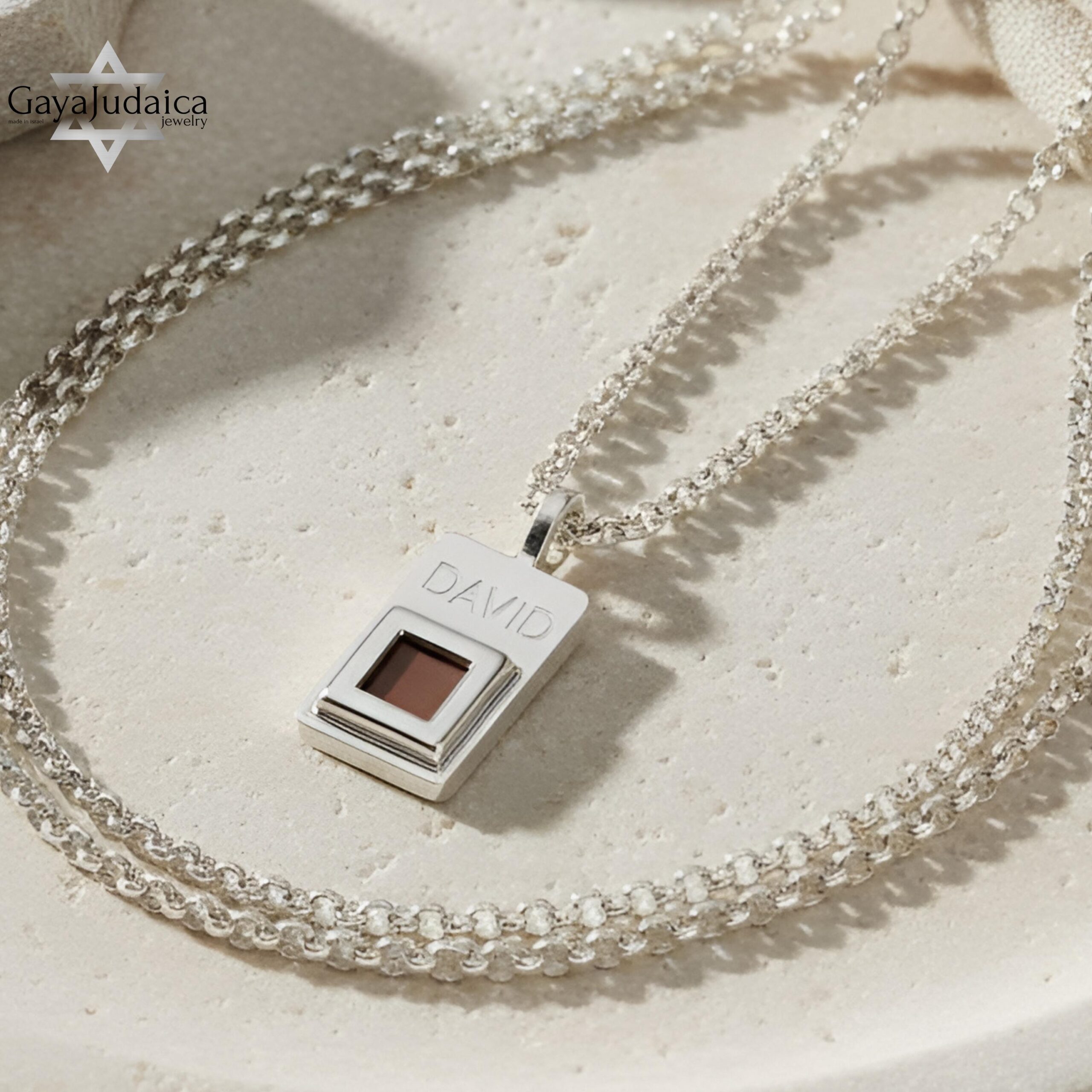 Custom Nano Bible (Tanakh) Necklace, Sterling Silver. Custom Nano Bible (Tanakh) Necklace, Sterling Silver.