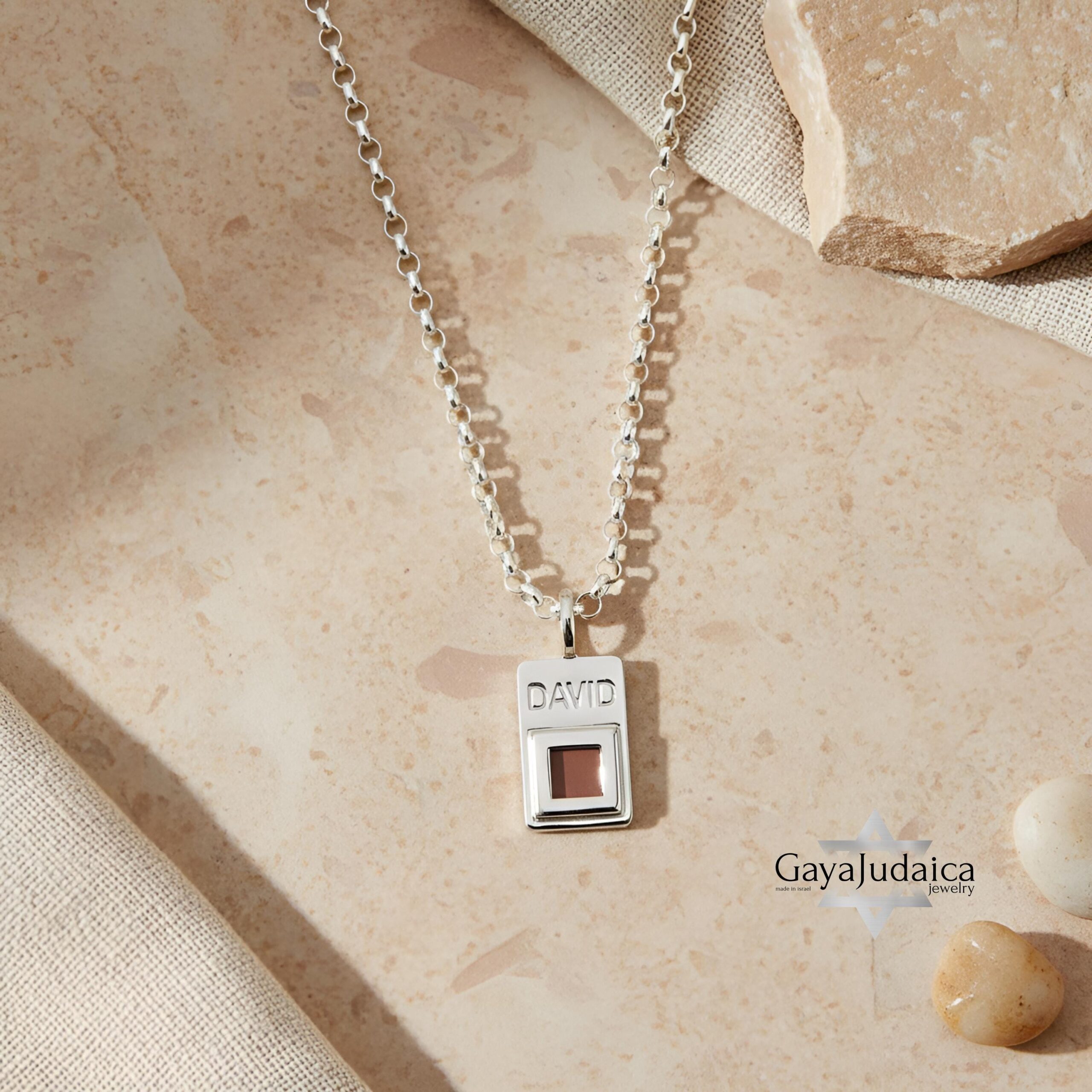 Custom Nano Bible (Tanakh) Necklace, Sterling Silver. Custom Nano Bible (Tanakh) Necklace, Sterling Silver.