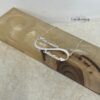 Sterling Silver Infinity Necklace, Two Names, 40mm Pendant (Gold Plated) - handmade in Israel