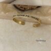 Hebrew Name Cuff Bracelet Sterling Silver, 8mm Engraved Bangle, Gold or Rose Plated - handmade in Israel