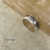 Custom hebrew bible verse Engraved Ring 9mm - Meaningful Jewish Gift - handmade in Israel