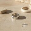 Custom hebrew bible verse Engraved Ring 9mm - Meaningful Jewish Gift - handmade in Israel