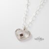 Nano Bible / New Testament Heart Necklace - Eshet Chayil Jewelry -gift for her - handmade in Israel