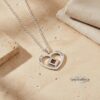 Nano Bible / New Testament Heart Necklace - Eshet Chayil Jewelry -gift for her - handmade in Israel