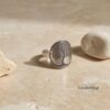 Engraved Family Tree Ring - Sterling Silver Unisex Band - handmade in Israel
