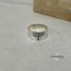 Tree of Life Sterling Silver Ring - Personalized Family Keepsake - handmade in Israel
