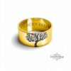 Tree of Life Sterling Silver Ring - Personalized Family Keepsake - handmade in Israel