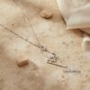 Israel Map Necklace: Star of David Sterling Silver -Jewish Jewelry - handmade in Israel