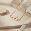 Sterling Silver Hebrew Name Necklace, Custom Jewish Name Jewelry Unisex - handmade in Israel