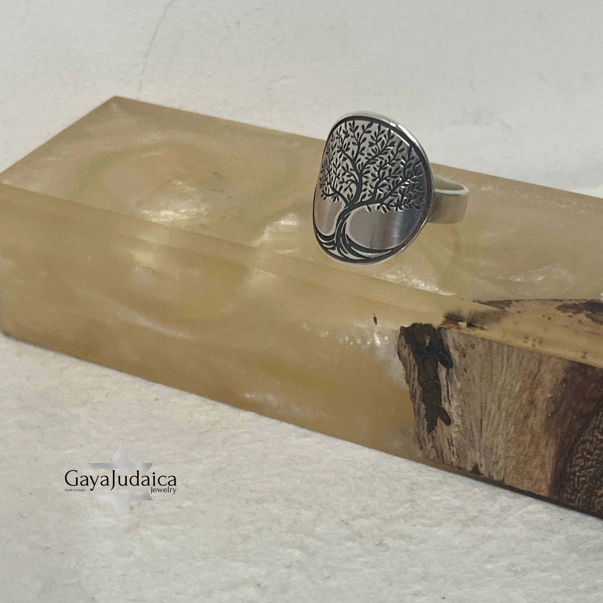 Engraved Family Tree Ring, Sterling Silver Unisex Band Engraved Family Tree Ring, Sterling Silver Unisex Band