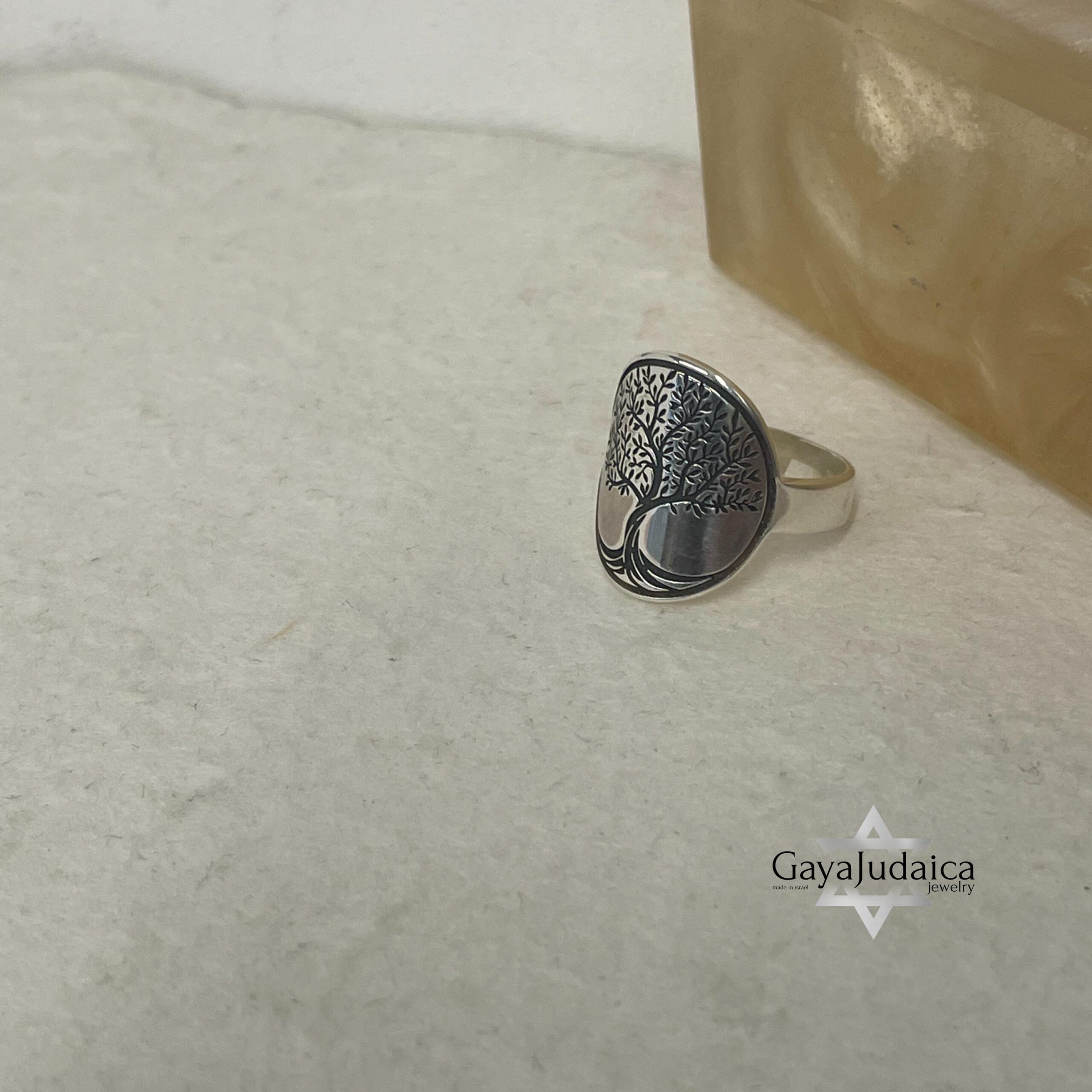 Engraved Family Tree Ring, Sterling Silver Unisex Band Engraved Family Tree Ring, Sterling Silver Unisex Band