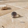 Engraved Family Tree Ring - Sterling Silver Unisex Band - handmade in Israel