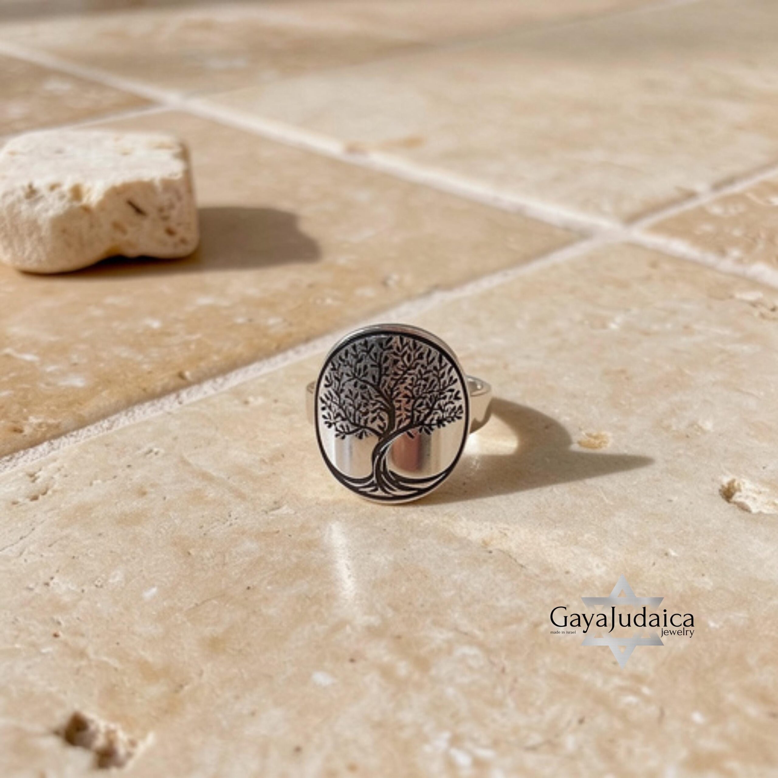 Engraved Family Tree Ring, Sterling Silver Unisex Band Engraved Family Tree Ring, Sterling Silver Unisex Band
