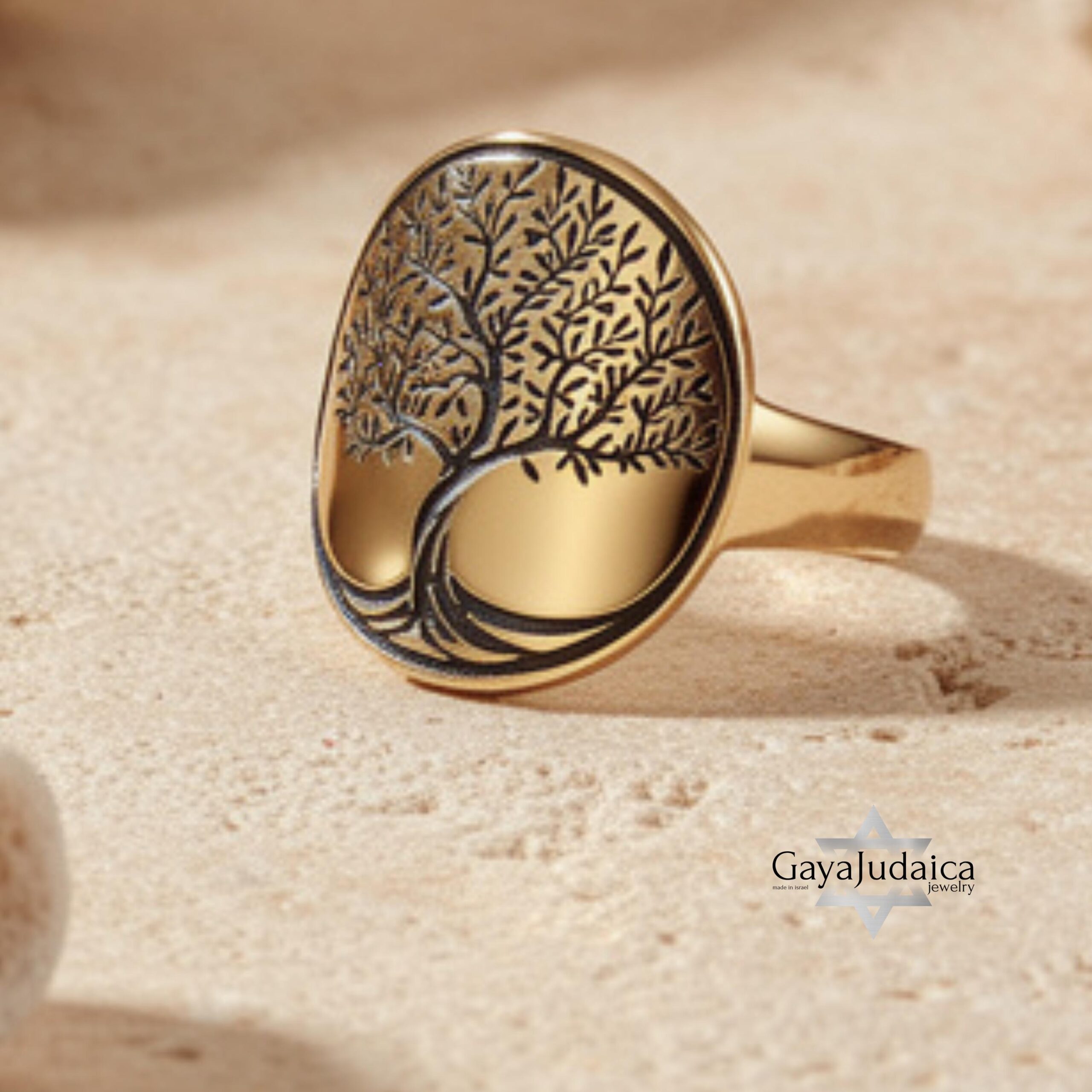 Engraved Family Tree Ring, Sterling Silver Unisex Band Engraved Family Tree Ring, Sterling Silver Unisex Band