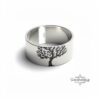 Tree of Life Sterling Silver Ring - Personalized Family Keepsake - handmade in Israel