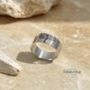 Tree of Life Sterling Silver Ring - Personalized Family Keepsake - handmade in Israel