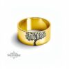Tree of Life Sterling Silver Ring - Personalized Family Keepsake - handmade in Israel
