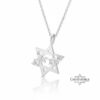 Star of David with Am Yisrael Chai letters, handmade in Israel